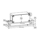 FSH FSS1-F Flush Mount High Security Reed, 5Yr Warranty