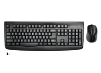KENSINGTON PRO FIT 2.4 GHz WIRELESS KEYBOARD AND MOUSE - BLACK