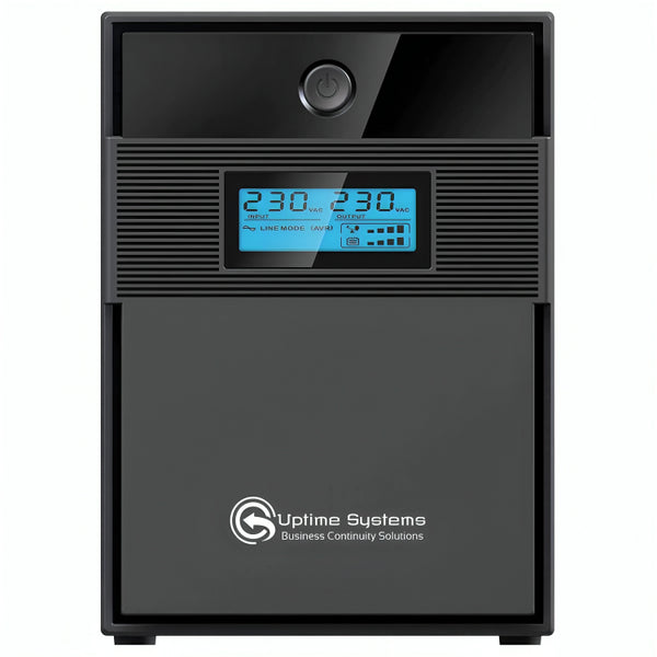 Uptime ELITE Series 1500VA Line Interactive Tower UPS With LCD ES1500-AVR