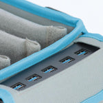 LapCabby GO2 Mini Kit | 5-Device USB-C / USB-A Charging Portable Basket