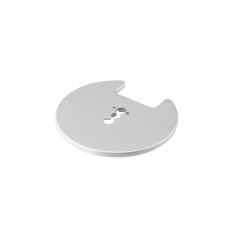 Atdec AWMS-1340 Arm + 400mm Post, Grommet Clamp, Silver, 12kg Flat/10kg Curved