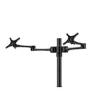 Atdec Dual Monitor Swing Arms Mount on Post. Up to 32", Max load: 8kg