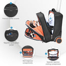 Everki Journey Laptop Trolley Rolling Briefcase, 11-16" Compartment, Adjustable