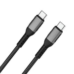 Shintaro 1M USB-C Cable – 100W Fast Charge, Braided, Aluminium Head, E-Mark IC