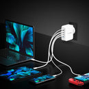 J5create JUP43130 130W GaN USB-C 4-Port Charger (3x USB-C PD, 1x USB-A)