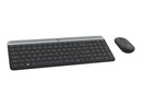 Logitech MK470 Slim Wireless Keyboard & Mouse Combo, 2.4GHz, Graphite