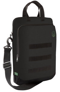 STM Ace Eco Vertical Super Cargo Laptop Bag, Fits up to 14", Black, 3Yr Warranty