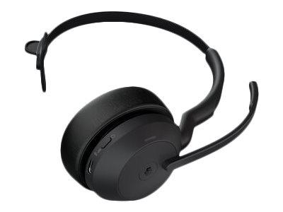 Jabra Evolve2 55 MS Mono BT ANC Headset + Stand & Link380A (USB-A)