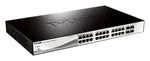 D-Link 28-Port Gigabit Smart Managed PoE Switch with 24 PoE