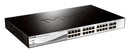 D-Link 28-Port Gigabit Smart Managed PoE Switch with 24 PoE