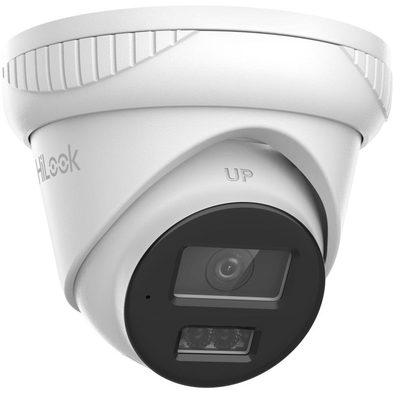 HIKVISION HILOOK PRO T263H 6MP TURRET CAMERA, FIXED 2.8MM, IR 30M, MIC, F1.2 APERTURE