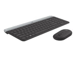 Logitech MK470 Slim Wireless Keyboard & Mouse Combo, 2.4GHz, Graphite