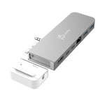 J5create JCD395 4K60 Pro USB4 Hub with MagSafe Kit Dual Display