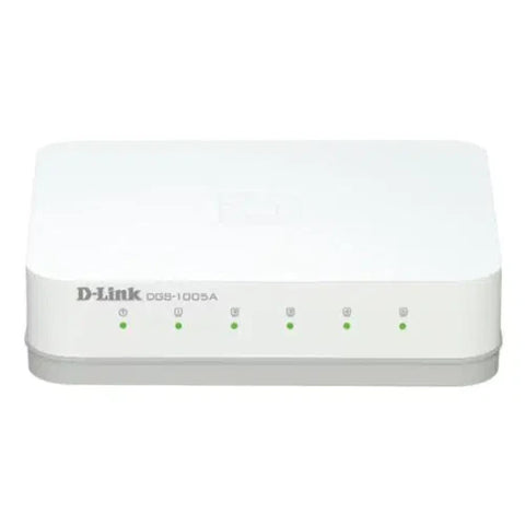 D-Link 5-Port Gigabit Desktop Switch – Unmanaged, RJ45