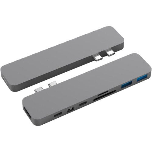 HYPER HyperDrive Pro 8-in-2 USB-C Hub - Gray