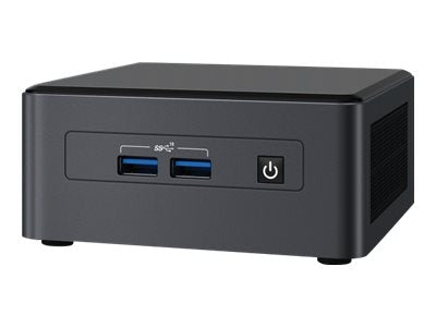 INTEL NUC Mini Pc Pro Kit, i7-1165G7,DDR4(0/2),M.2(0/1),2.5"(0/1),No PWR Cord,3YR