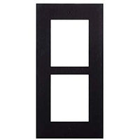 Axis 2N IP Verso - 2M Flush Frame Black IP Intercom Accessory