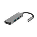 BLUPEAK USB-C Multi-Port Hub, 4K HDMI(1), USB3.0(2), USB-C(1), PD, 2YR WTY