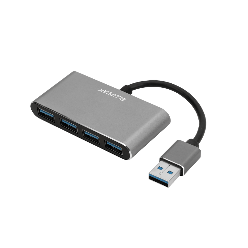 BLUPEAK USB-A to 4 x USB-A 3.0 Hub (2 Year Warranty)