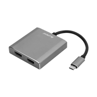 Blupeak USB-C to Dual HDMI 4K2K Adapter (2 Year Warranty