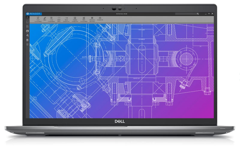 DELL Mobile Precision 3570 i7-1265U, 15.6" FHD, 16GB, 512GB, T550(4GB), WL, W11P, 1YOS