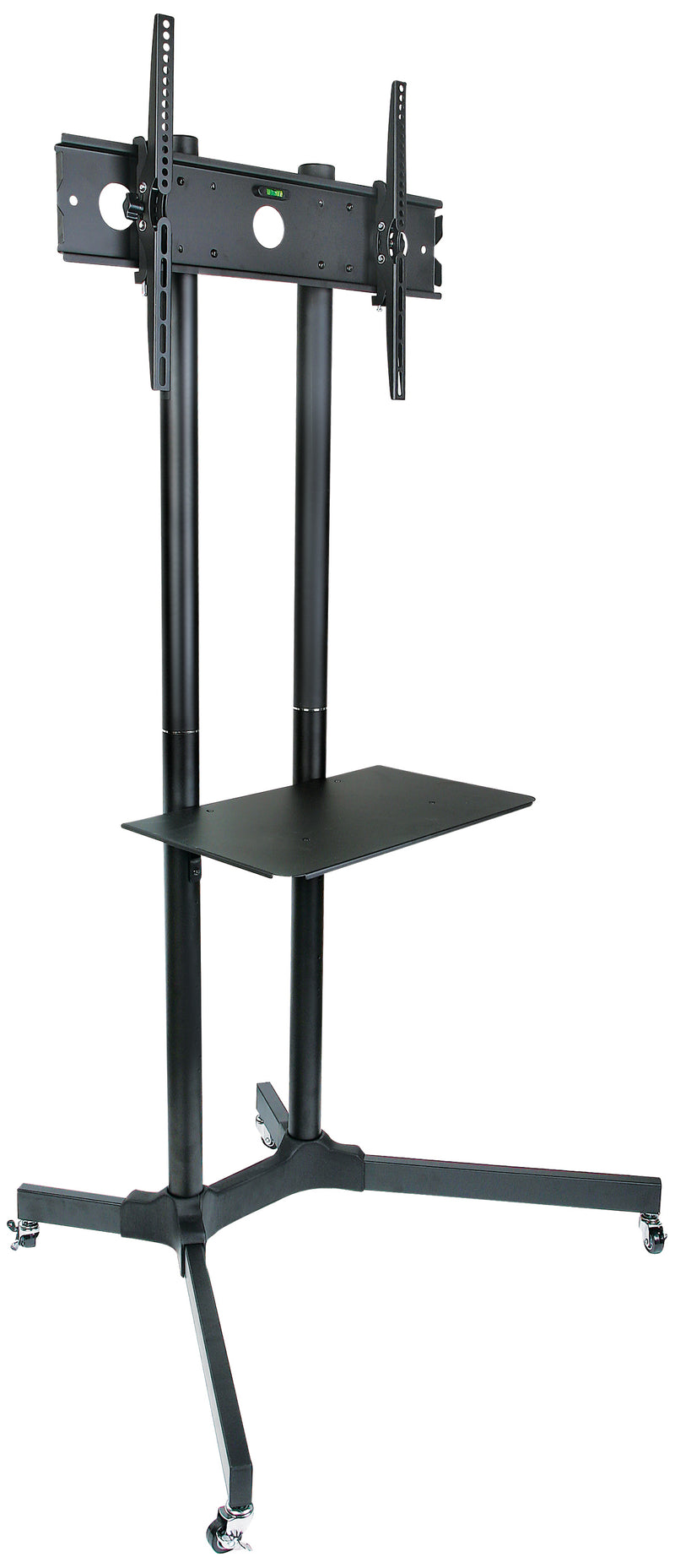 SPEED Stand 30"-65" AV Trolley, VESA 600x400, Height Adjustable, UP TO 60KG, Life WTY