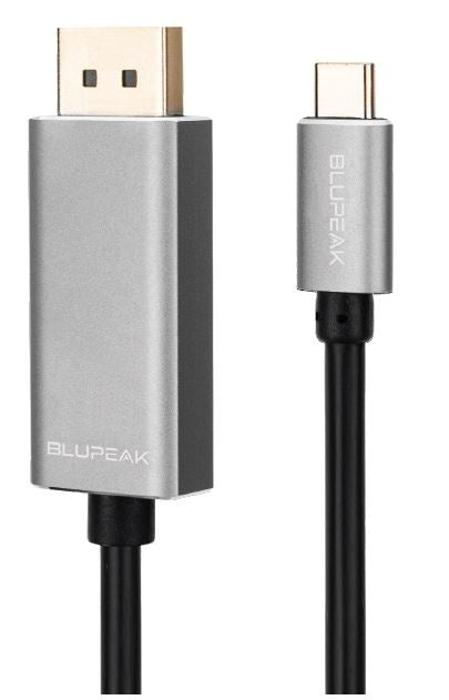 BLUPEAK 2M USB-C to DisplayPort 4K2K @60HZ Cable (2 Year Warranty)