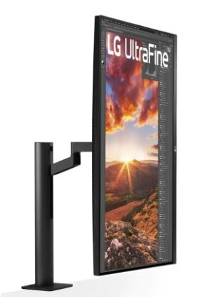 LG 32" (16:9) UHD 4K IPS LED, HDMI(2), DP, USB-C(60W), USB, HDR10, SPKR, Vesa, 3YR WTY