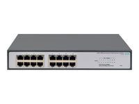 HP 1420-16G Switch, 16 X GIG Ports, NON-PoE, Unmanaged, Life