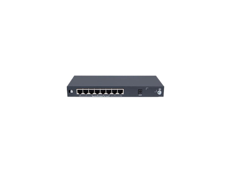 HPE 1420 8G POE+ (64W) Switch,8 X GIG POE Ports, Fanless, Unmanaged, LIFE WTY