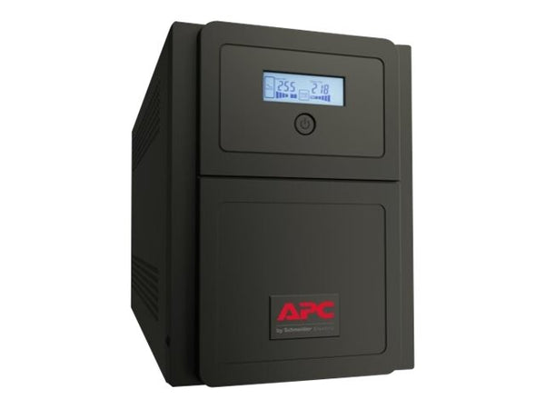 APC Easy UPS (SMV), 1500VA, IEC(6), USB, LCD, Tower, 2YR WTY