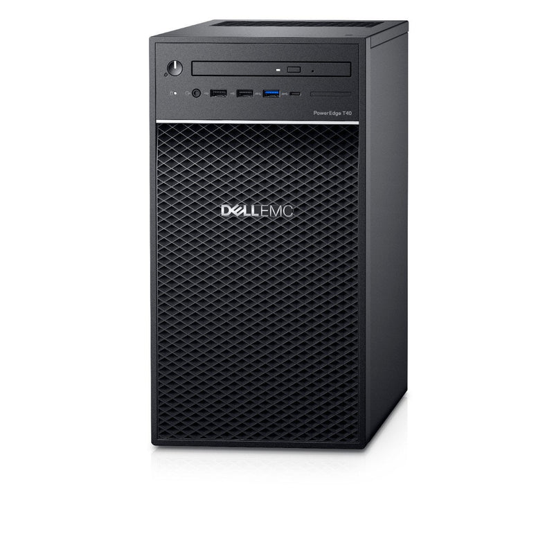 DELL T40 TWR, E-2224G(1/1), 8GB(1/4), 1TB NHP Sata 3.5"(1/3), 290W(1/1), 1Y Parts Only