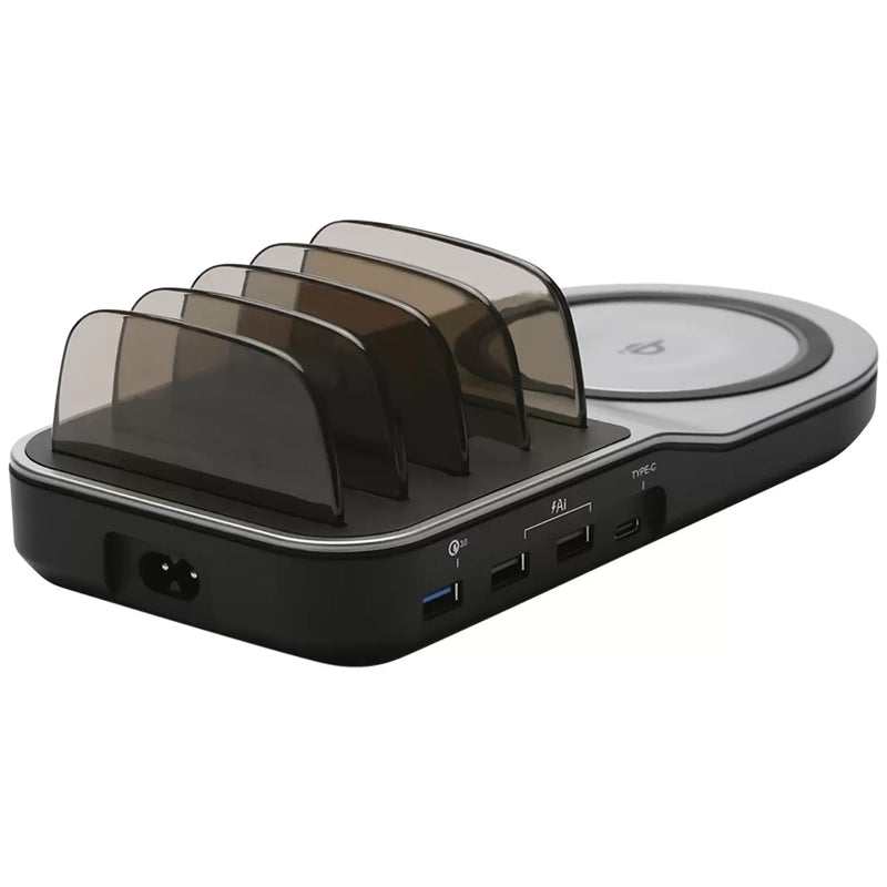 Mbeat Gorilla Power 50W Qi Certified Multi-Device USB & Wireless Charging Dock MB-UWC-5K