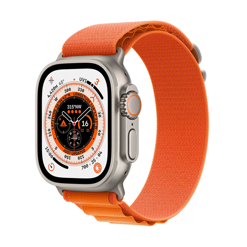 Apple Watch Ultra GPS + Cellular 49mm Titanium Case with Alpine Loop