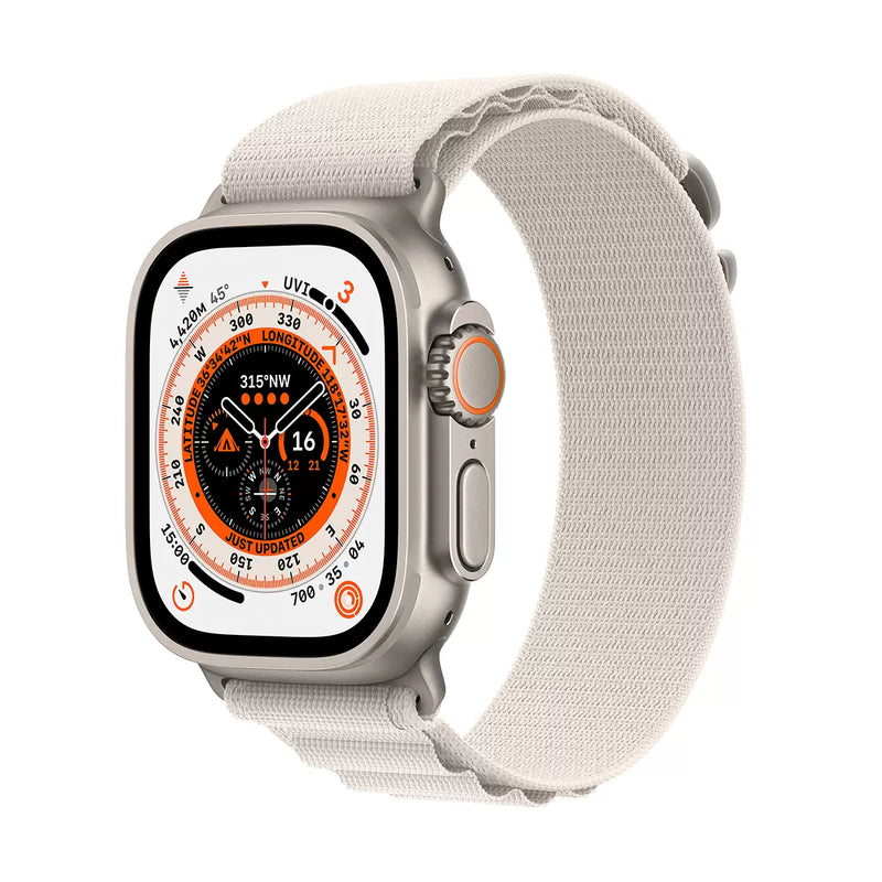 Apple Watch Ultra GPS + Cellular 49mm Titanium Case with Alpine Loop