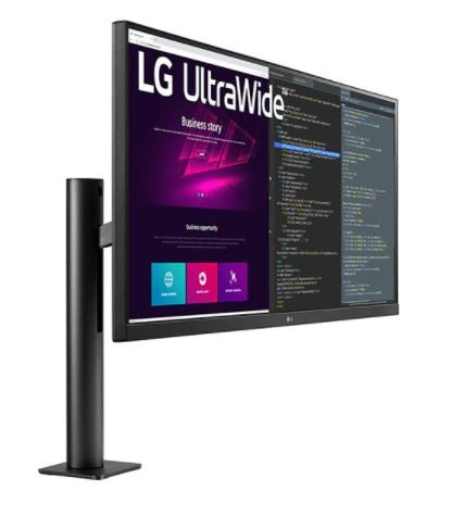 LG 34" (21:9) WQHD IPS LED, HDMI(2), DP, USB, HDR10, SPKR, 3YR WTY