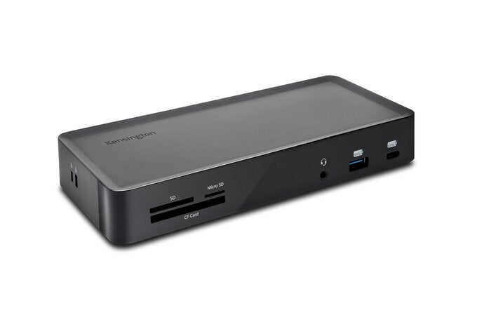 KENSINGTON SD4900P Hybrid Dock, Triple 4K Display, HDMI(3), DP(3), USB-C, USB-A, SD, 60W,