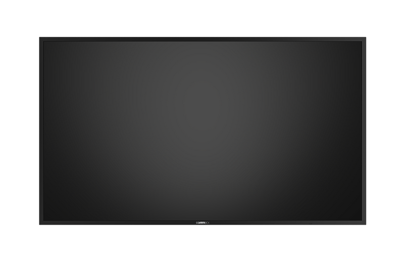 COMMBOX (CBD86A8) 86" Smart 4K UHD Display,24/7 HDMI,VGA, AND 8.1, Wall Bracket,5YR WTY