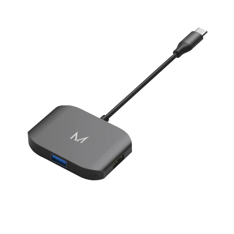 MOYORK Lynk USB-C Adapter x3 USB-A - Space grey