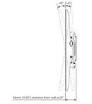 ATDEC Tilt Display Wall Mount, Up to 50KG, Vesa Up to 400x400, 10 YR WTY