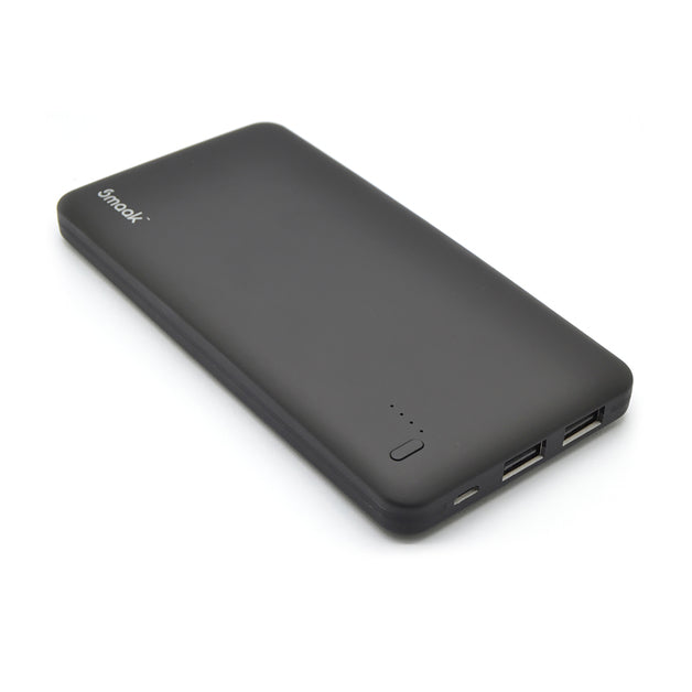 Smaak Voltage 12000 Dual 2.4A Slim Power Bank - Black