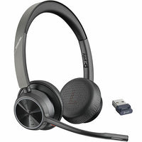 Poly Voyager 4320 UC , Stereo Wireless Headset , BT700 Dongle USB-A