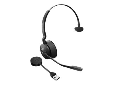 JABRA Engage 55 MS Mono Dect Headset ,Link 400A Bluetooth Dongle,SoftPhone/DeskPhone,USB-A