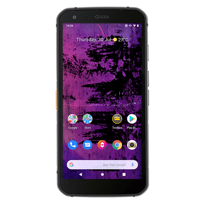 CAT S62 PRO Ruggedised 4G Smartphone, 5.7", 128GB, Dual Nano Sim, Android, IP68/69,THERMAL