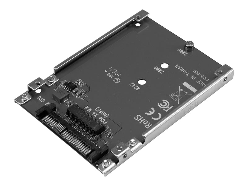 STARTECH M.2 to U.2 Adapter, for M.2 PCIE NVMe SSD, 2YR