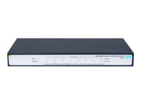 HPE 1420 8G PoE+ (64W) Switch,8 X GIG PoE Ports, Fanless, Unmanaged, Life