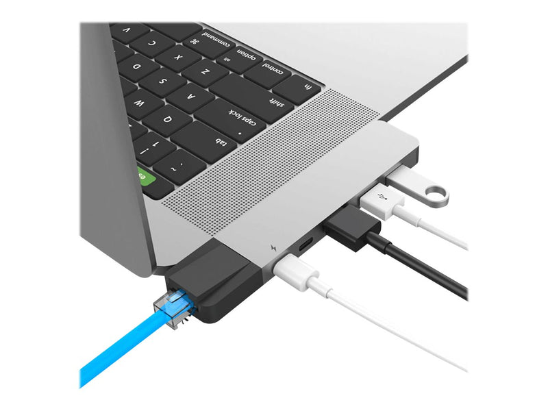 HYPER HyperDrive Net 6-in-2 USB-C Hub - Silver