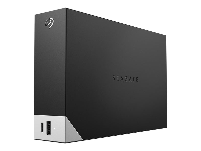 SEAGATE One Touch Desktop Hub External Hard Drive With Rescue, 10 TB, Black, 2YR