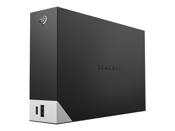 SEAGATE One Touch Desktop Hub External Hard Drive With Rescue, 14 TB, Black, 2YR