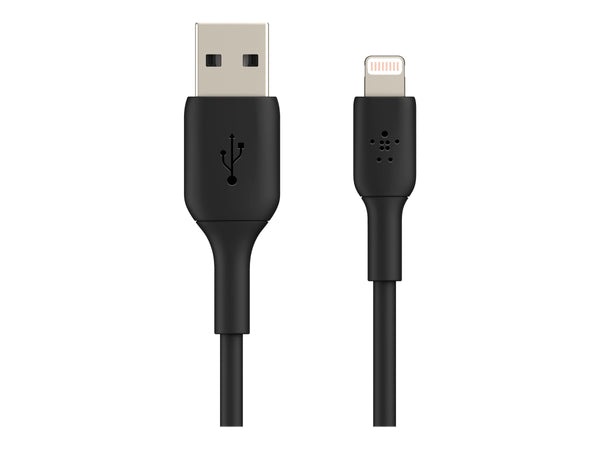 BELKIN 1M USB-A to Lightning Charge/SYNC Cable, MFi, Black, 2 YRS